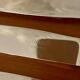 6 Christofle Cluny knives 19.5 cm for dessert, cheese, dessert, good condition