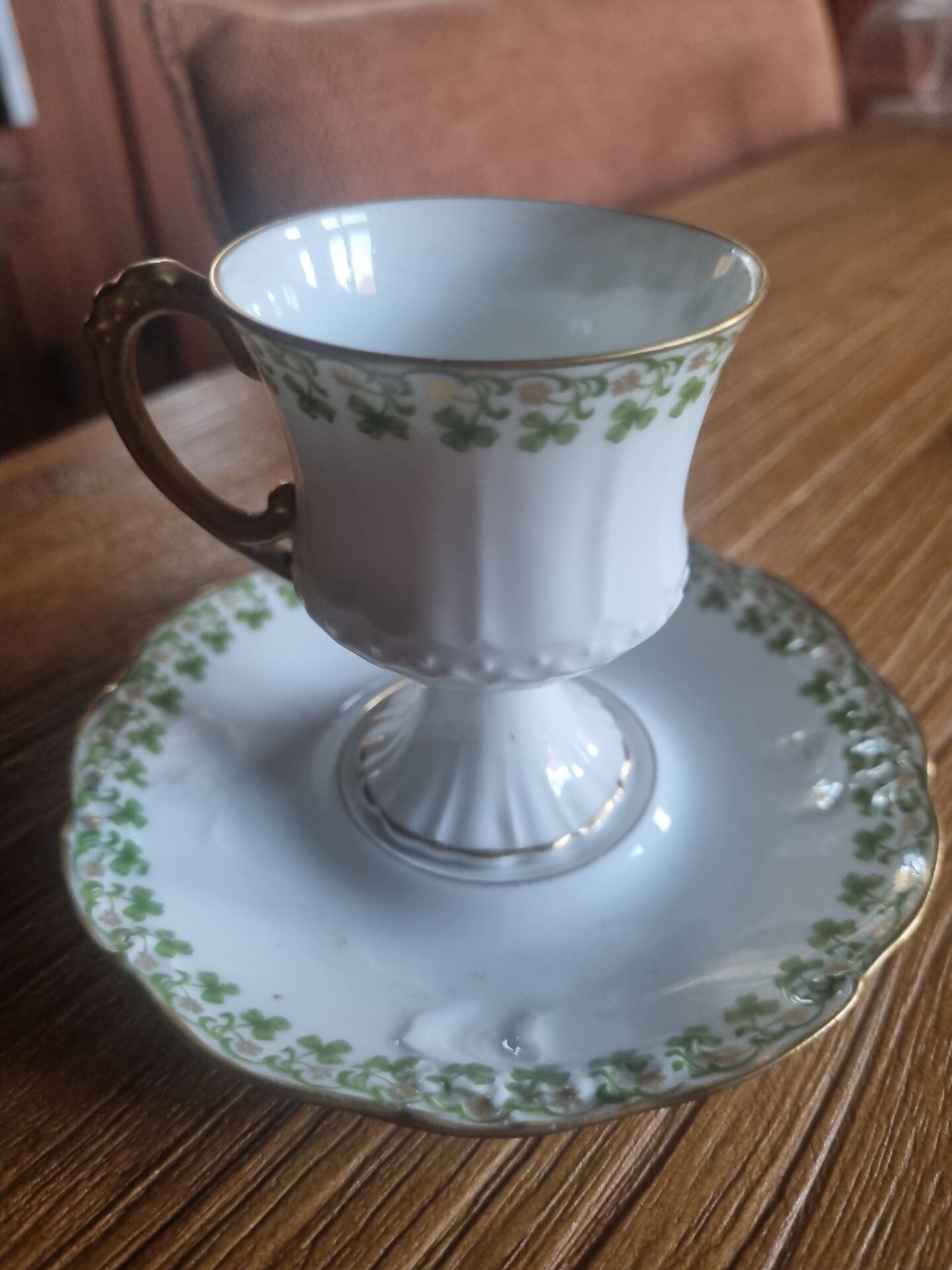 Porcelain coffee cup from Limoges