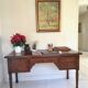 Louis Philippe style cherry wood desk, 1970