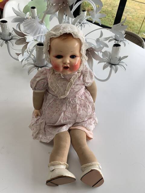 Poupon, collectible doll, Raynal, circa 1948, old and collector's