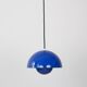 Pair of 2 Danish pendant lamps Flowerpots by Verner Panton, Louis Poulsen