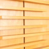 Eric Miomandre. Blond beech wardrobe. 20th century.