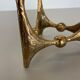 Midcentury Brutalist Bronze Candleholder by Michael Harjes, Germany, 1960s