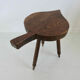 Wooden "ace" tripod stool from the 50s 60s