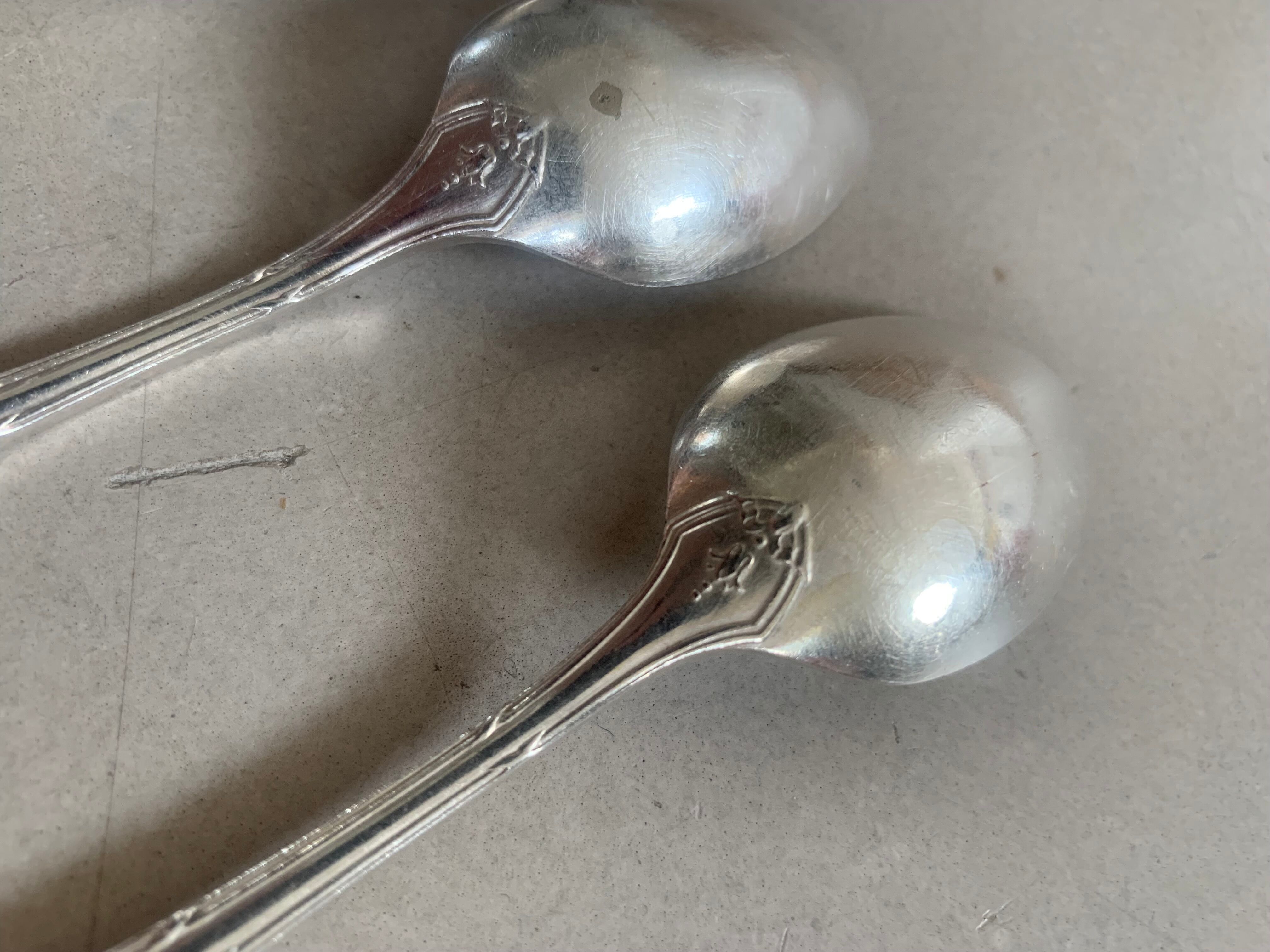 Set of 6 small spoons