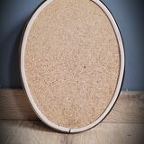 Curved glass flower frame