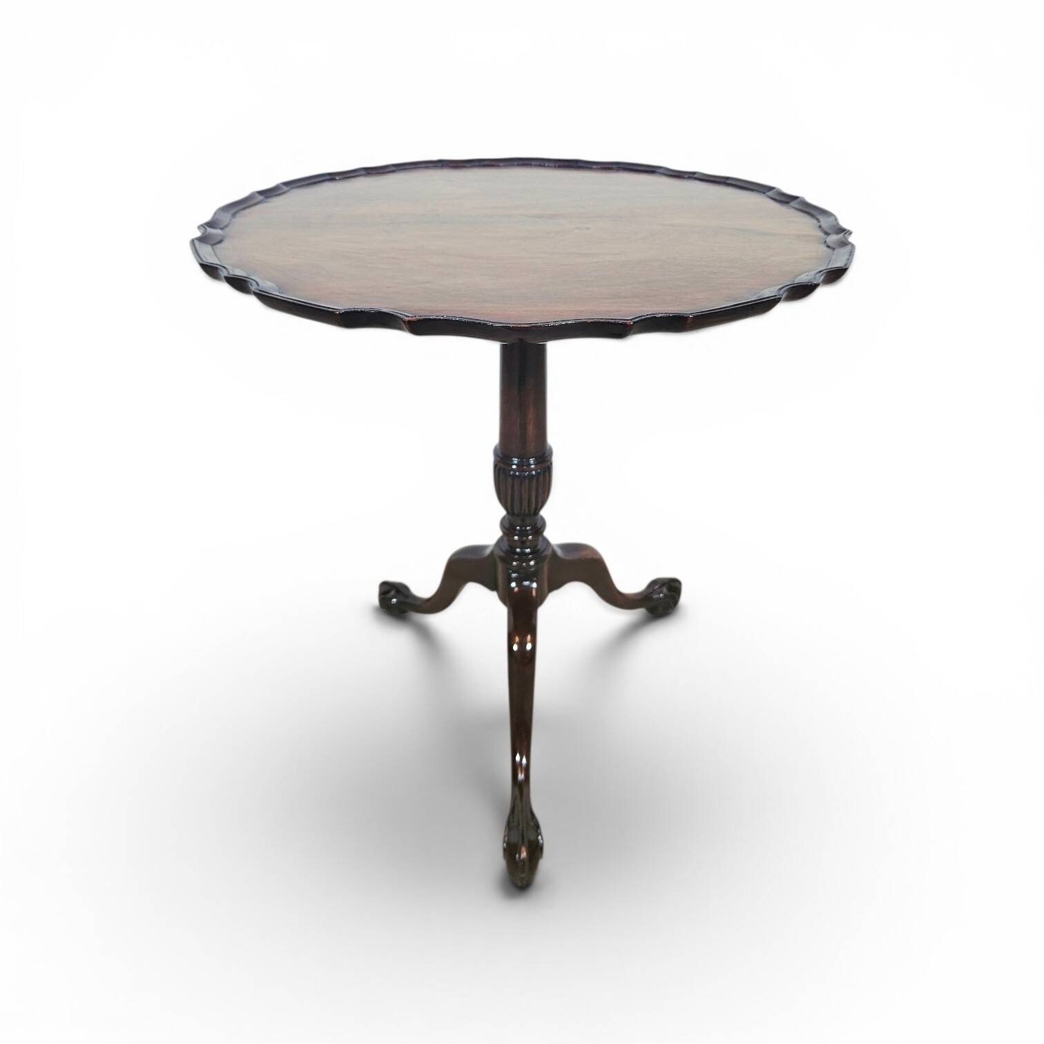 Table victorienne en acajou unique – première moitié du 19e siècle