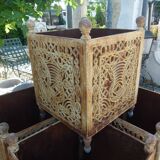 Set of 20th century cast iron planters