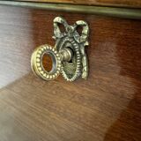 Louis XVI style secretary with marble top