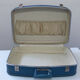 Set  de 3 valises vintage bleues gigognes