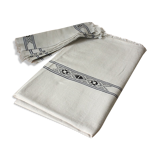 Tablecloth and table set