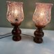 Art Deco bedside lamps