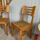 Paire de chaises style Pierre Cruege