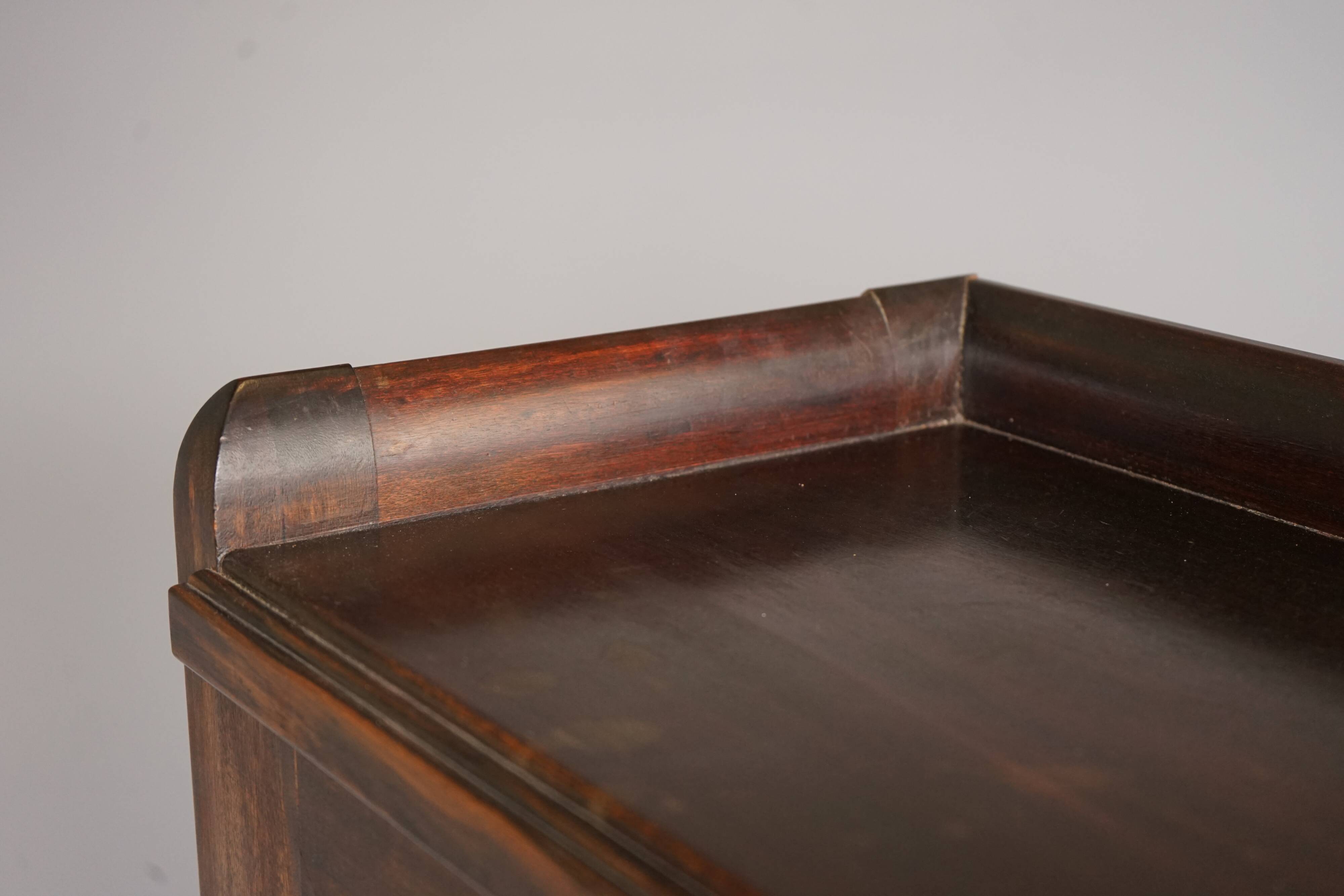 Hague School Art Deco wooden Bookcase, 1930s