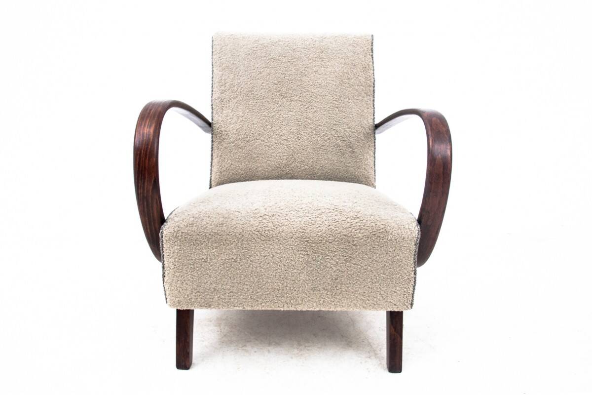 Art Deco armchairs H-227, Czechoslovakia, 1930s. Project by J. Halabala.