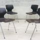 Lot de 4 chaises vintage et design Flottoto