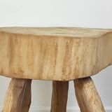 Brutalist tripod stool