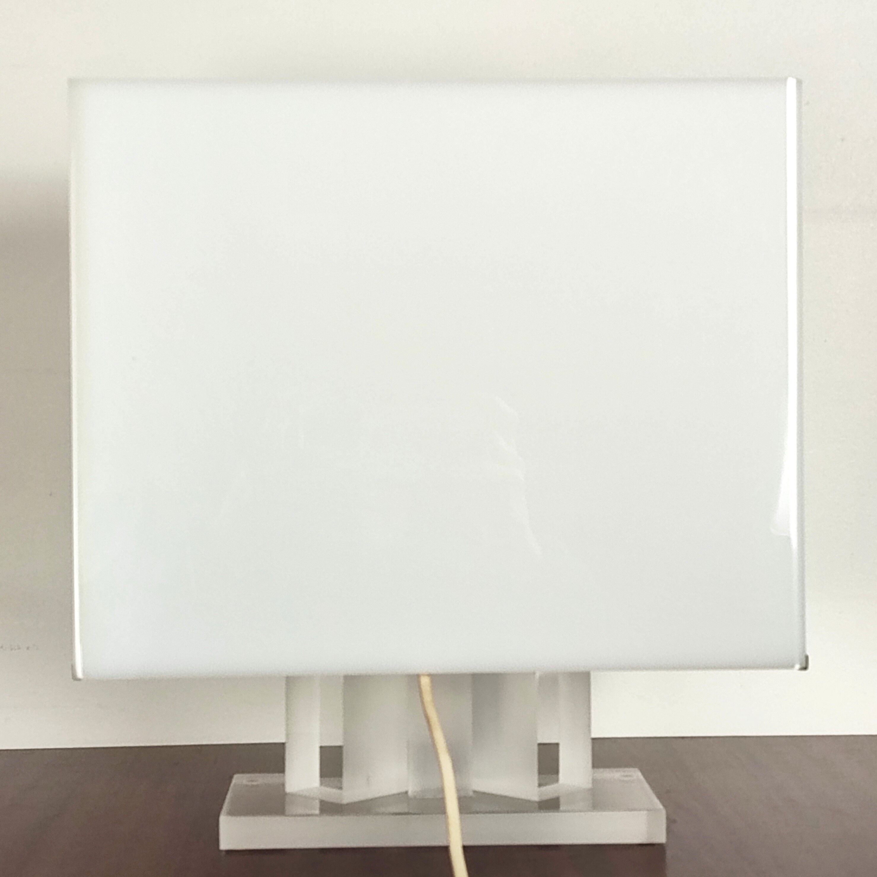 Italian lamp in plexiglass
