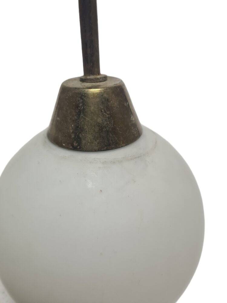 Lampe suspendue Art Déco, Pologne, années 1950