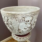 Plant holder plaster column