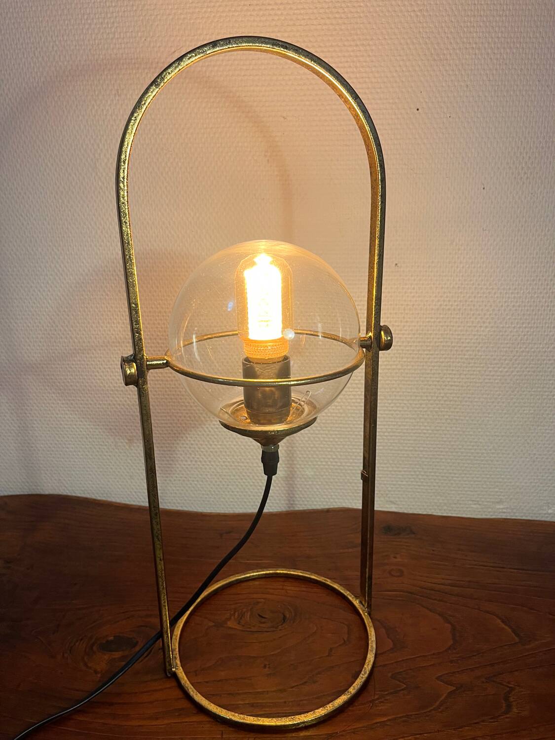 Adjustable floor lamp, 2000s globe