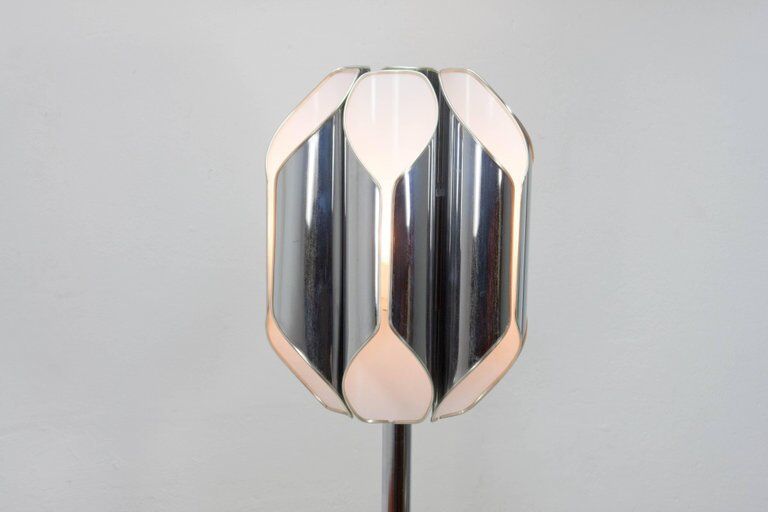 Floor lamp Reggiani Chrome of the 1960s