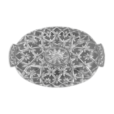 Partitioned dish for aperitif and appetizers