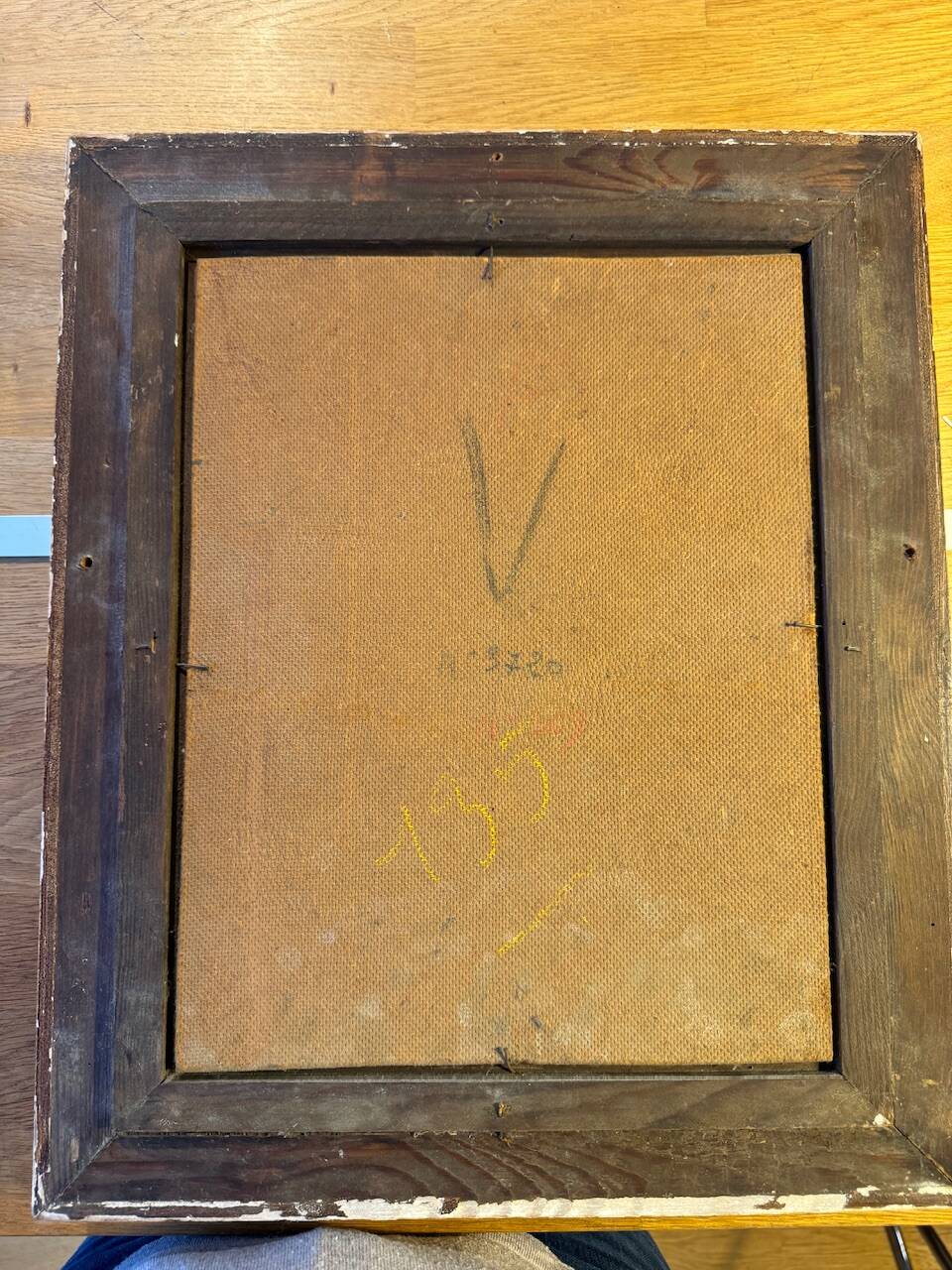 Old painting, portrait of a gypsy woman, signed Yves Diey, 20th century