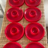 Set of 10 vintage egg cups Italy