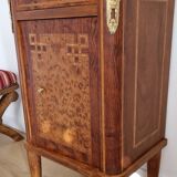 Low furniture marquetry style louis XVI