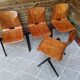 Set de 4 chaises Galvanitas s22, teinte chêne claire