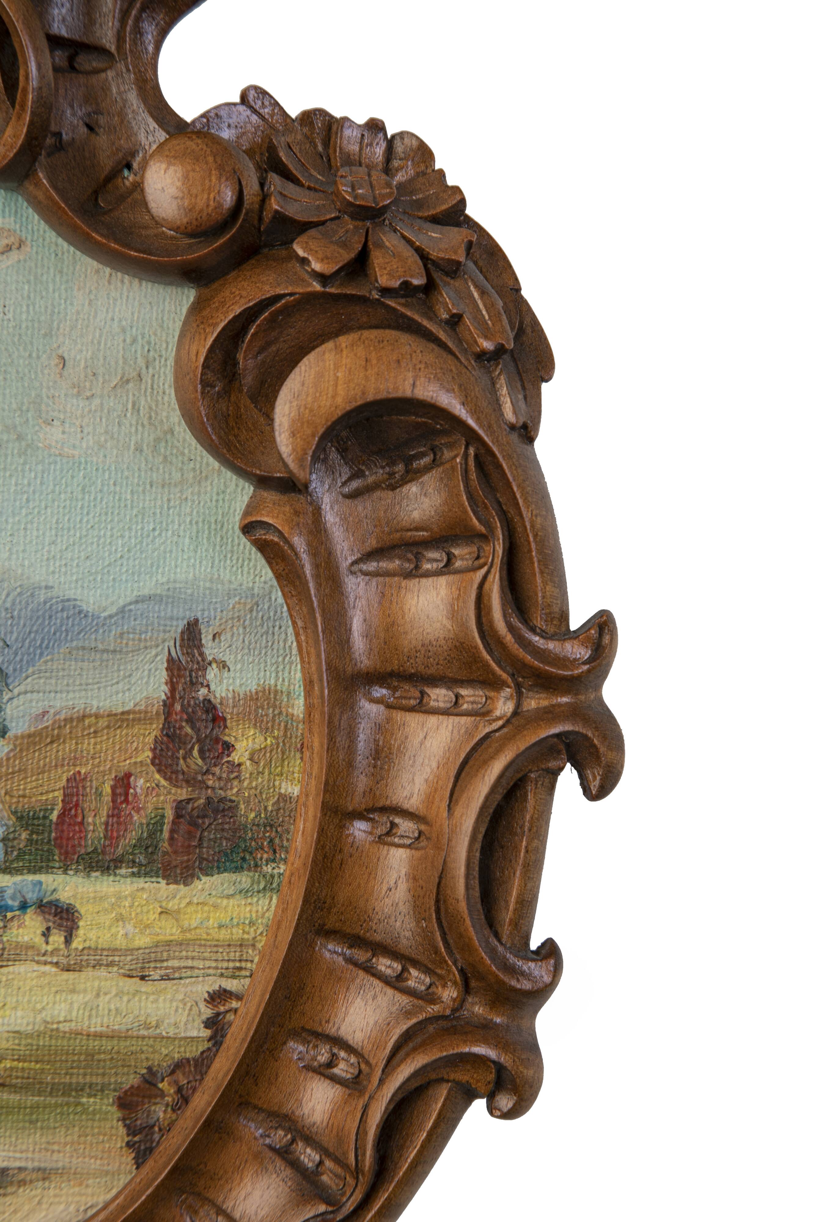 Handcrafted wooden frame