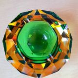 Cendrier en verre de Murano, Flavio Poli années 70