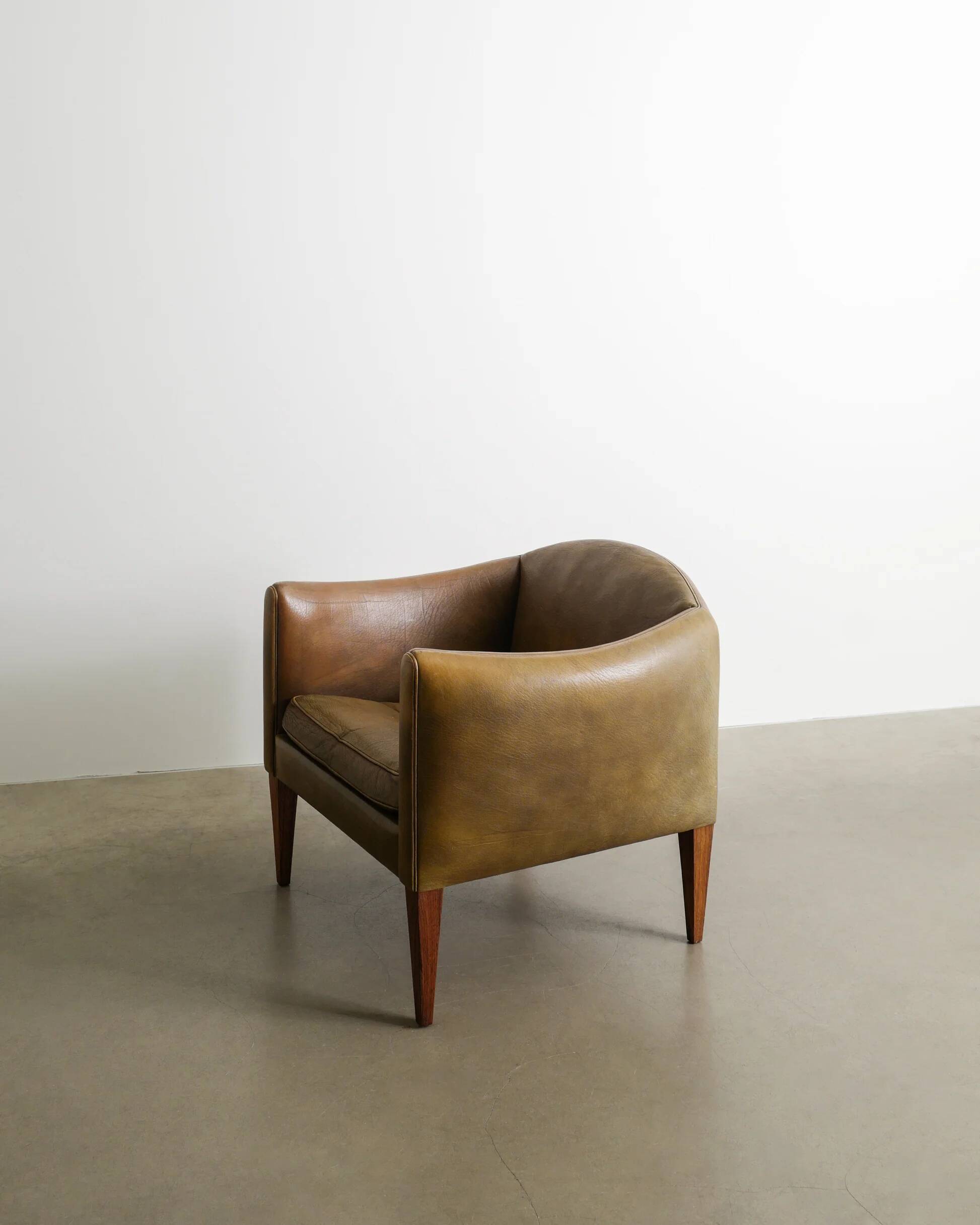 Danish Mid Century "V12" Armchair by Illum Wikkelsø, 1960s