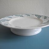 old French dish plate presentation St Amand Hamage old French dish plate