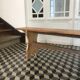 Wooden bench