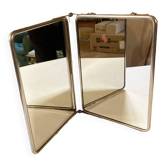 Miroir de barbier dyptique