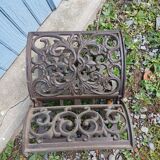 Cast iron magazine rack / wood log rack