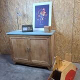 Vintage patinated parisian cabinet circa 1950