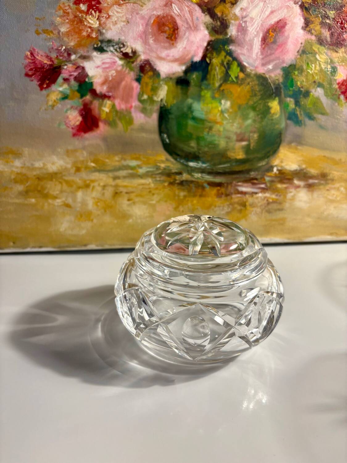 Val Saint Lambert Box / Candy Dish