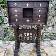 Spanish Vargueno Walnut Cabinet