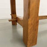 2m solid elm farmhouse table