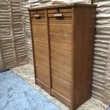 Curtain filing cabinet