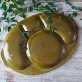 Barbotine presentation dish