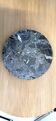Grey marble plate
