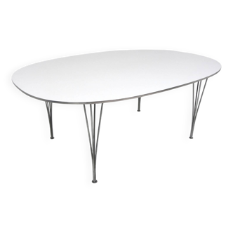 Table de salle à manger "Superellips",Fritz Hansen, Danemark, 1970