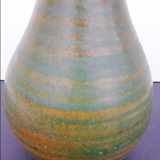 Ceramic vase signed.