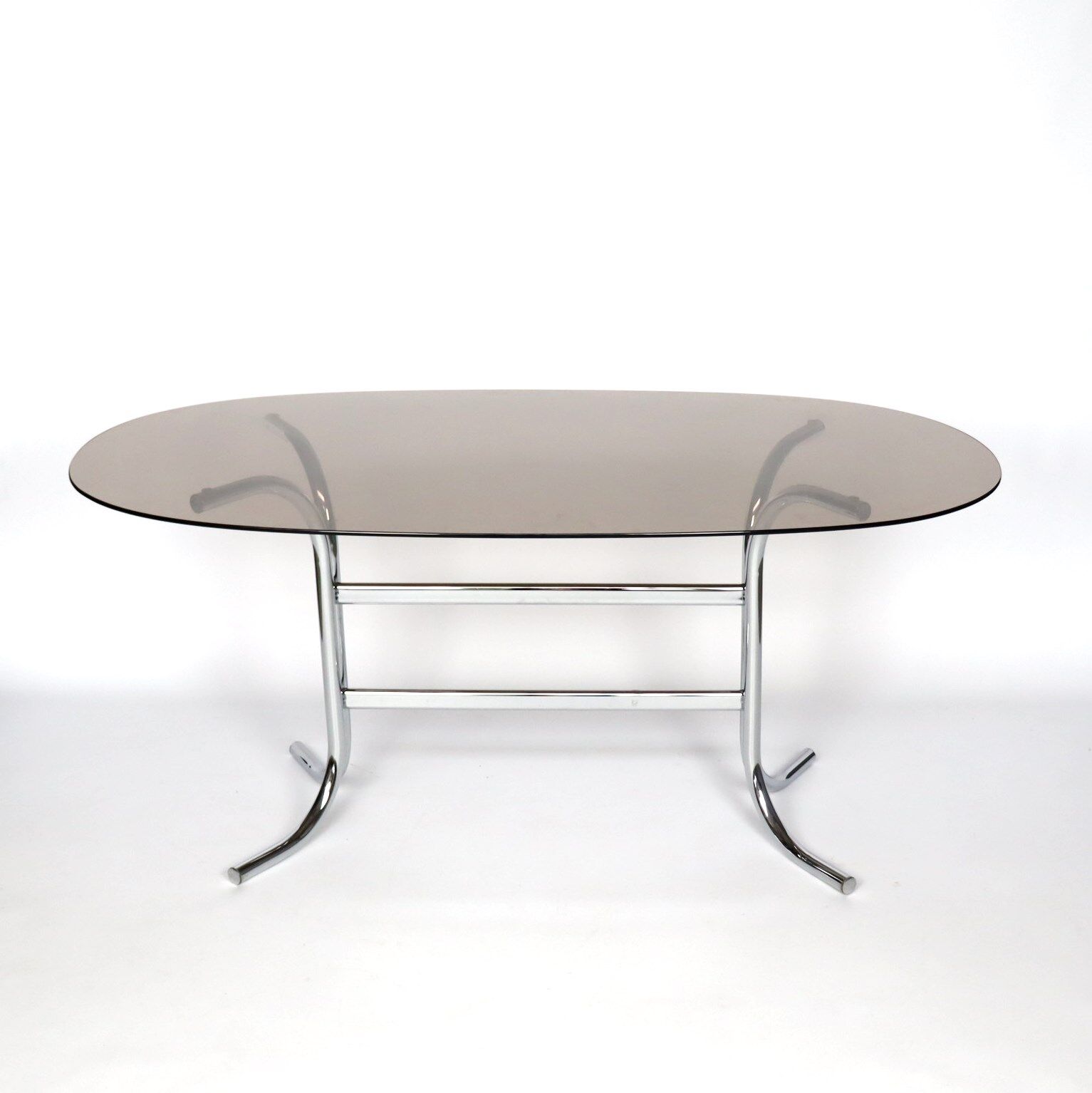 Chrome dining table 70s