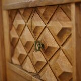 Oak buffet by Charles Dudouyt 1940s