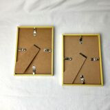 Pair of golden frames. Hama